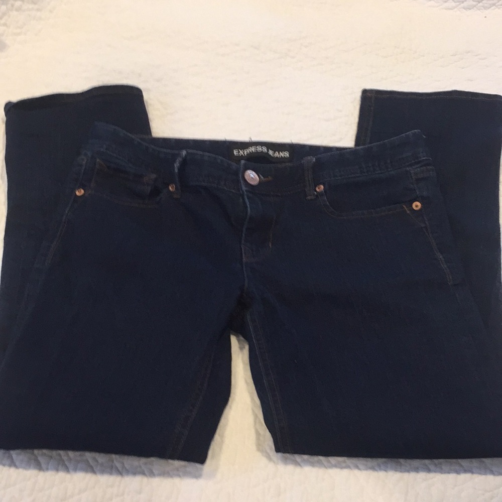 Express Dark Wash Jeans size 8